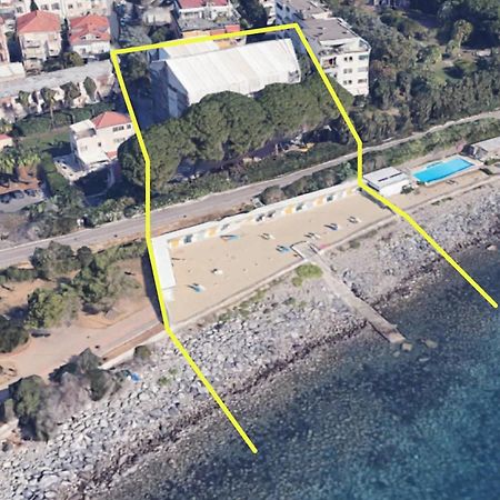 Tirrenia Beach House - Sea Front With Private Beach Sanremo Exterior photo